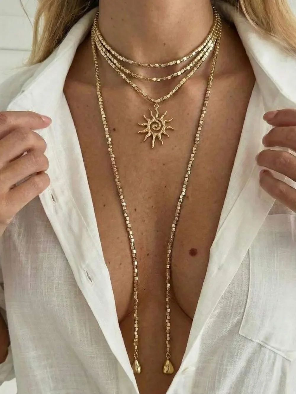 Sun wrap Necklace N2232